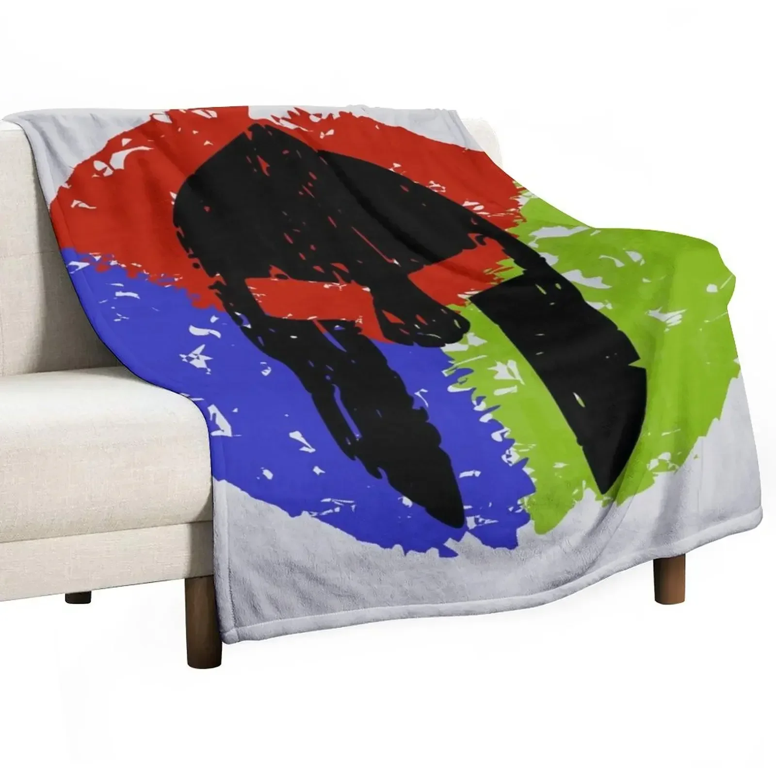 Spartan colors Throw Blanket Soft Beautifuls Large Blankets