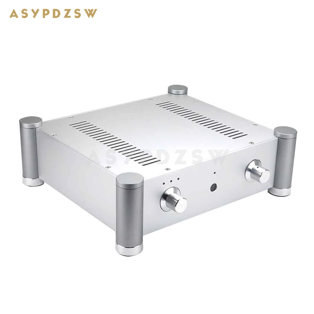 WA127 Full aluminum Power amplifier chassis Tube amplifier chassis Power amplifier rear class chassis 315*355*115mm