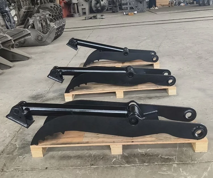 นิ้วมือจับของขุด 4 นิ้ว รุ่น SF10 สำหรับตักและวางของ ปรับแต่งได้ แบบกลไกและไฮดรอลิก