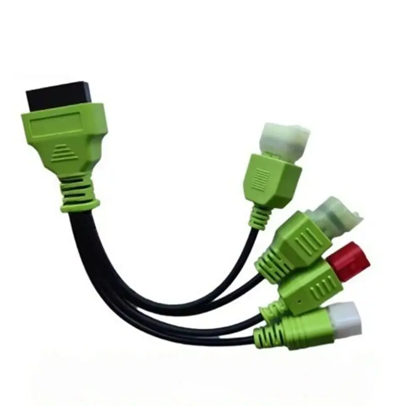 

Диагностический кабель OBD2 для мотоциклов Kawasaki 4/6-контактный, диагностический соединительный кабель OBDII для серий Ninja/Versys/Vulcan