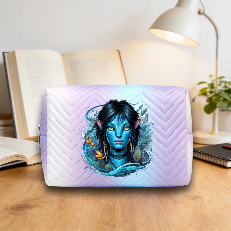 Avatar Fire and Ash Cosmetic Bag Film Themed Printed Toiletry Bags Fashion Handbag Portable Large Capacity Cosmetics Storage Bag
