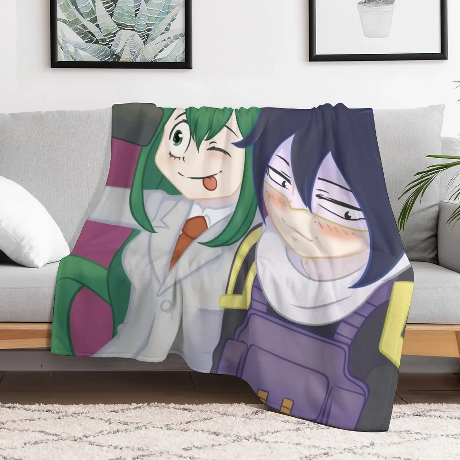 Froppy + Suneater Selfie Throw Blanket