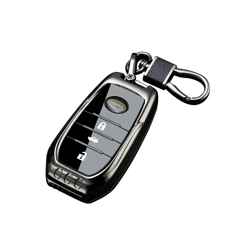 Creative Car Key Pendant Butane Gas Lighter Personalized Fashion Quirky Cool Gifts for Boyfriends