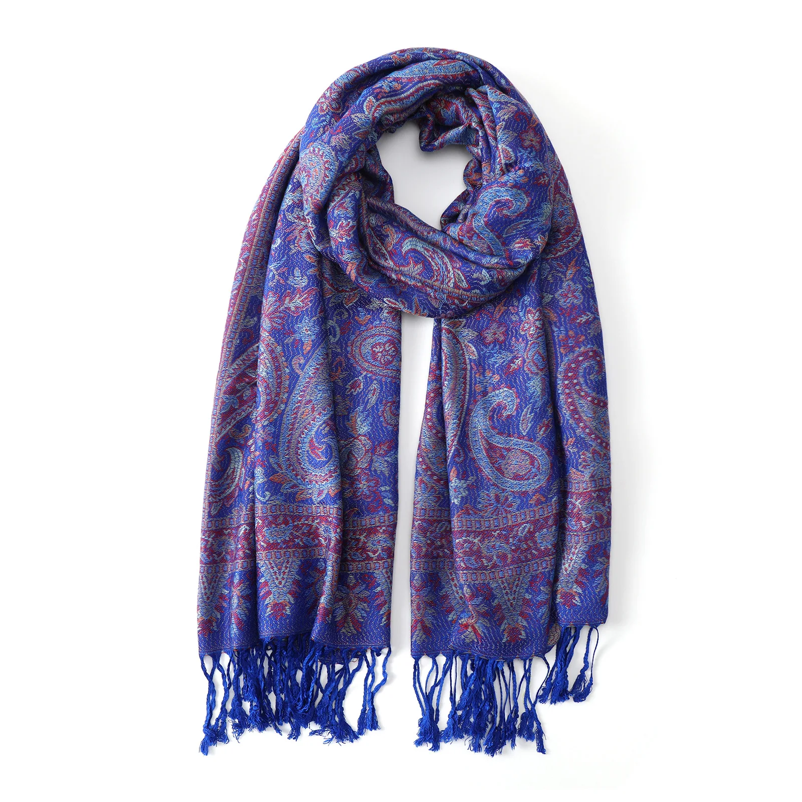 Szal Paisley Pashmina Żakardow – Shawl Wrap Winter recenzja i cena