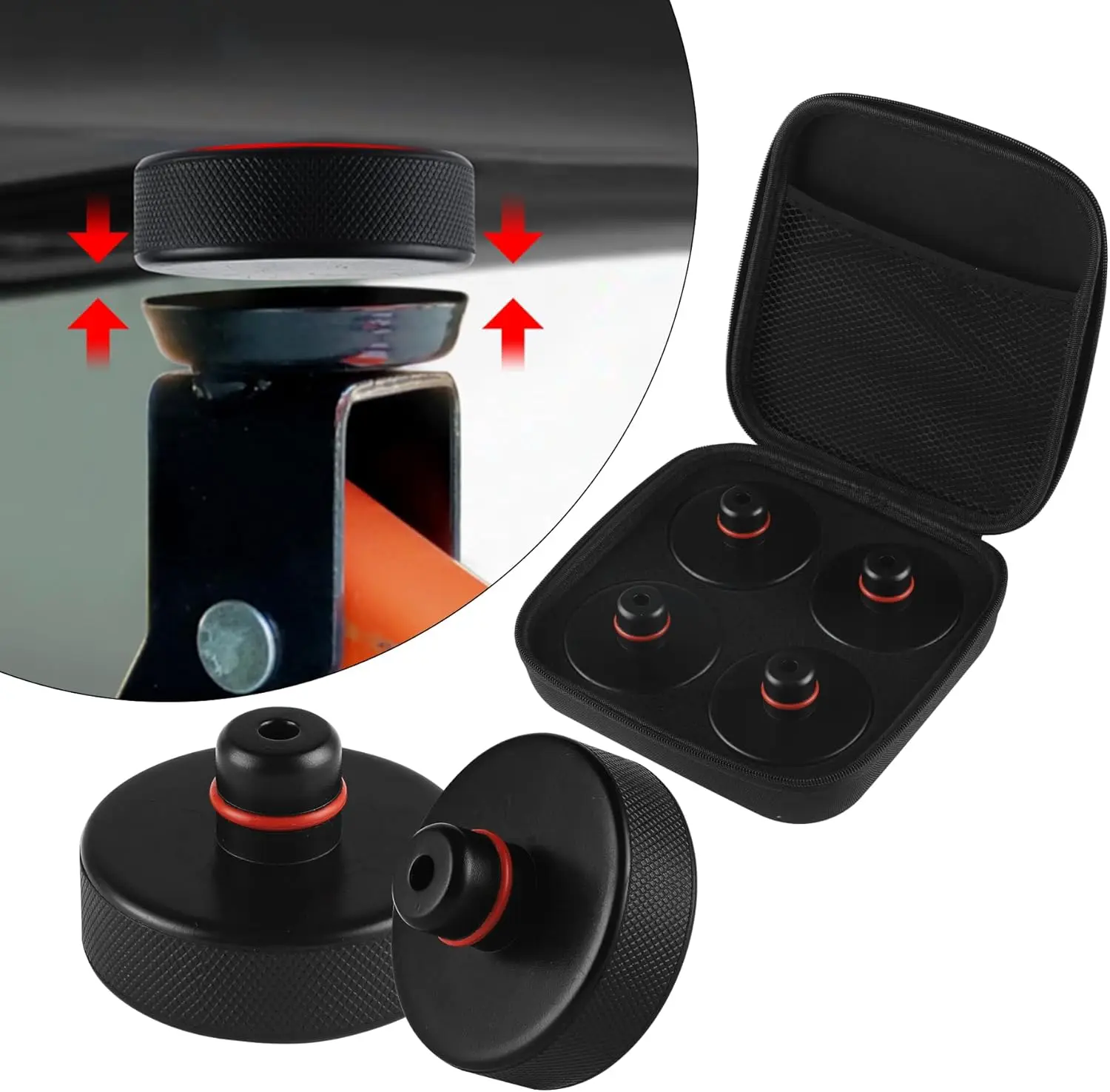 

Амортизирующие резиновые подкладки-прокладки для домкрата Tesla Model Y 3, подушки для шасси, инструмент для ремонта автомобиля