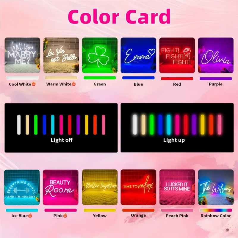 IF it Make You Be Beautiful Do It Neon Sign Bedroom Living Room LED Lights Room Home Wall Decor Coffee Bar Neon Lights Sign - view 5