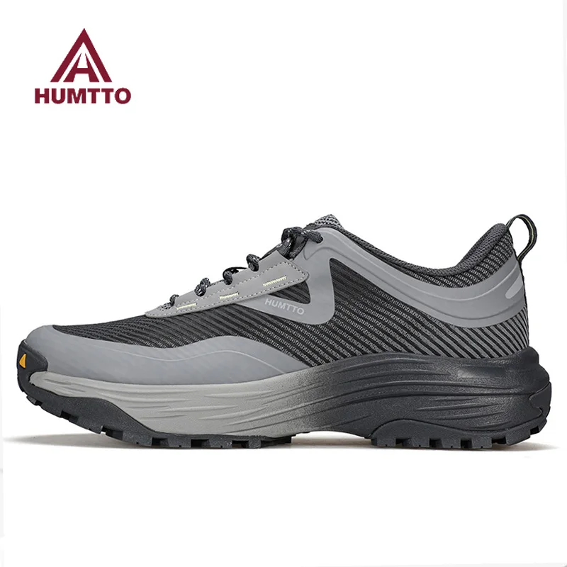 

HUMTTO Outdoor hiking shoes men anti slip sneakers ankle trekking boots breathable off-road running shoes casual travel shoes