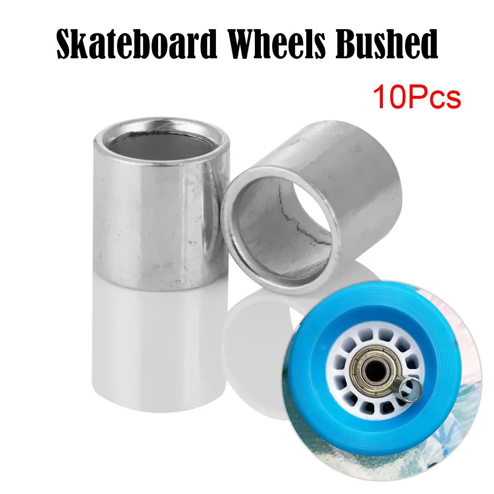 Roller Skates Parts Outdoor Sports Skateboard Wheels Parts Wheel Replacement Bushed Bearing Spacer Skating Spacers Bushing