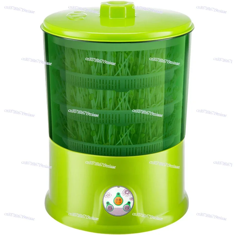 Homemade Bean Sprouts Machine Household Small Large-capacity Automatic Intelligent Multi-function Hair Mung Bean Sprouts Basin