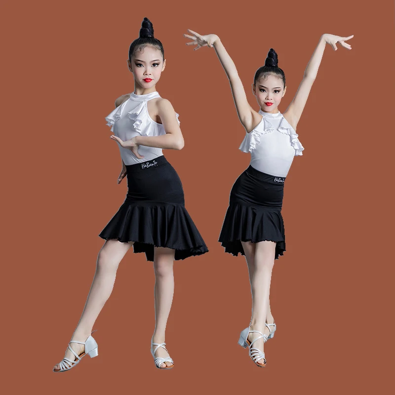 Latin dance dress for girls, new professional dance dress for performance, summer Latin dance dress