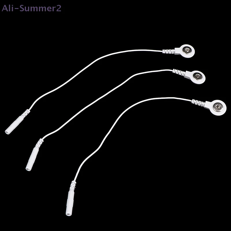 10pcs Electrode Lead Wires Adapter Cables Treatment Instrument Conversion Line