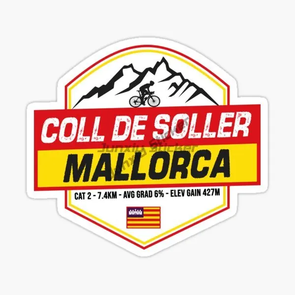 MALLORCA COLL DE SOLLER COLL DE RATES SOULOR SA BATALLA PAL Spain Car Sticker Decals