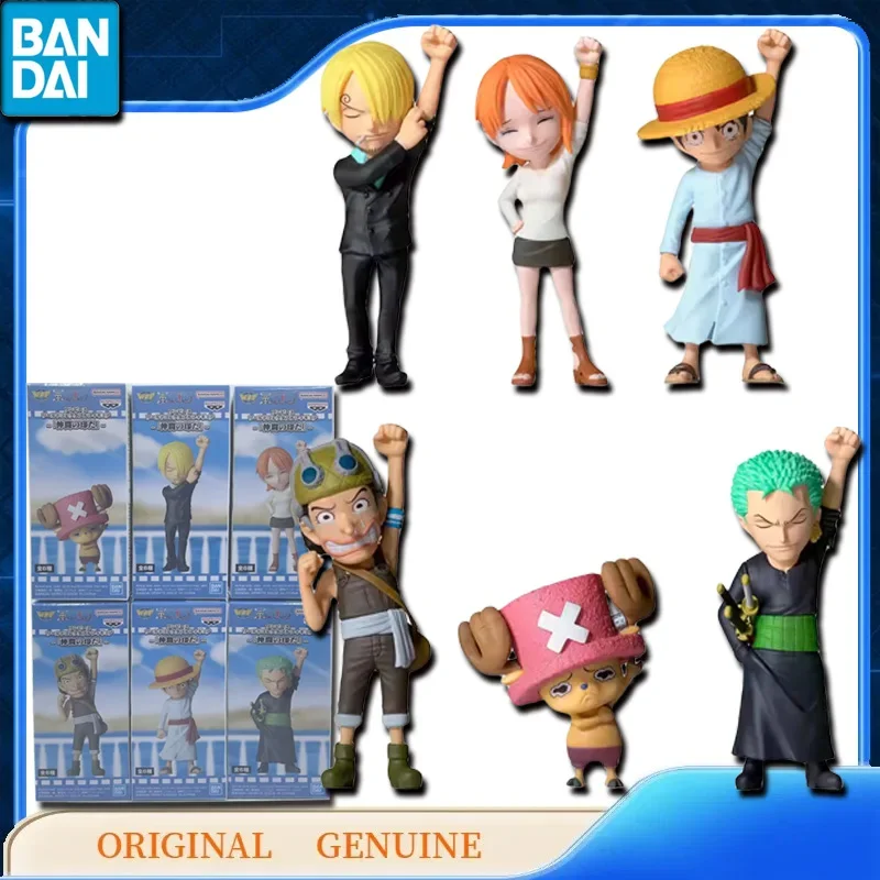 Bandai-Figurines d'action WCF BANPRESTO, six l'empreinte des partenaires, jouets d'anime, cadeau pour enfants, modèle d'ornements, original et authentique, 1 pièce