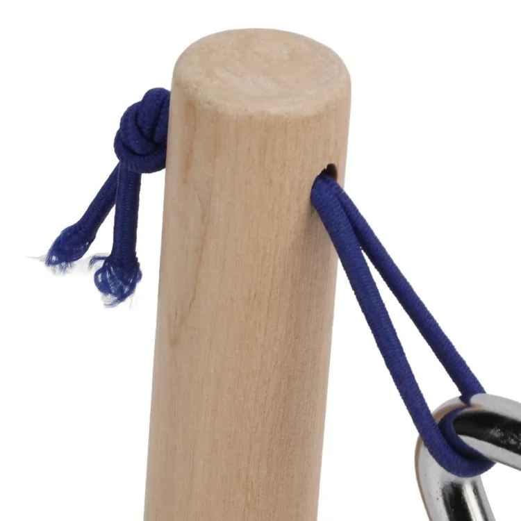 연주 연주용 소나무 프레임이 있는 핸드 타악기 삼각형 악기