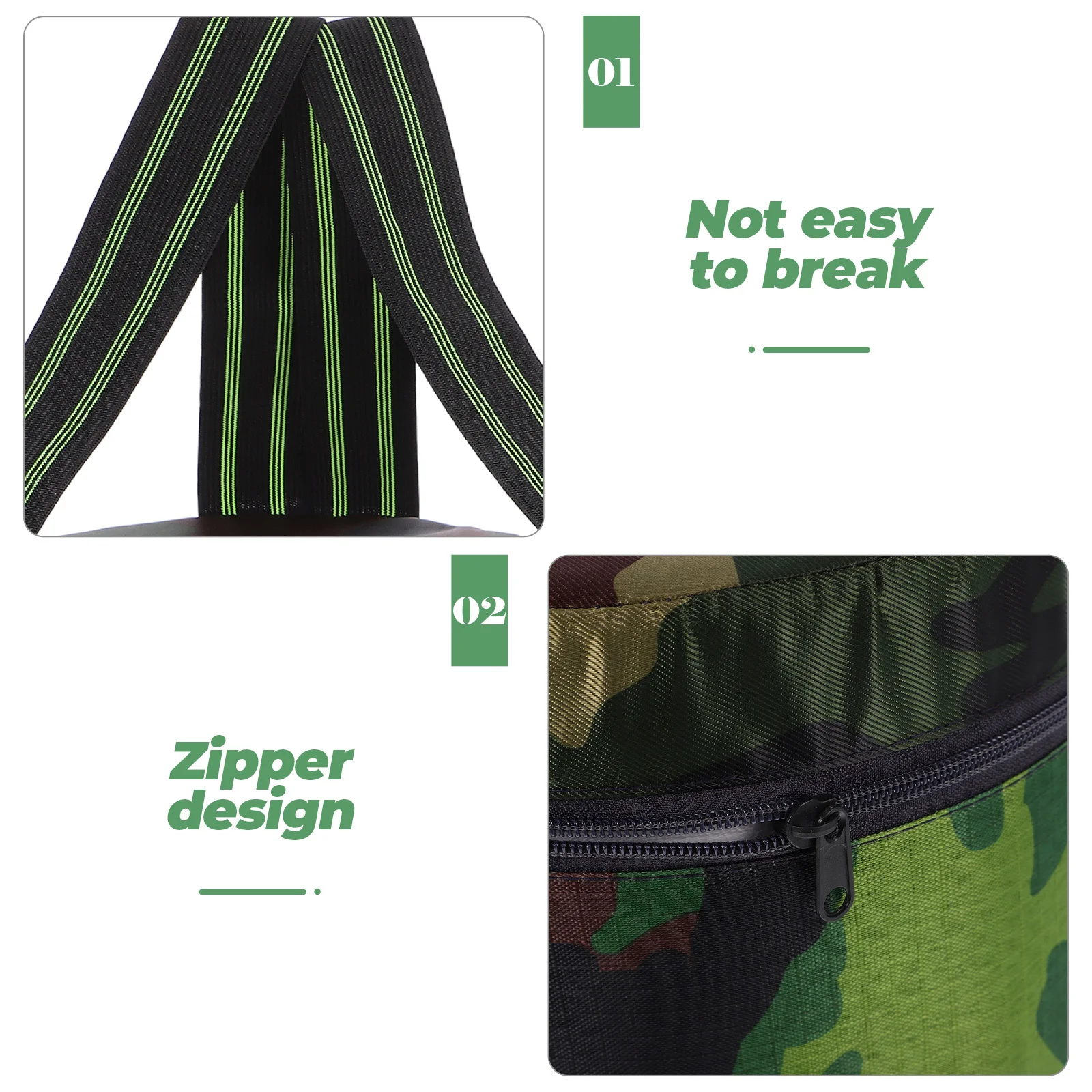 

1Pcs Foam Garden Stool Small Portable Durable Metal Cloth 18cm Easy to Carry Man Woman Practical Outdoor Seat Garden Stool