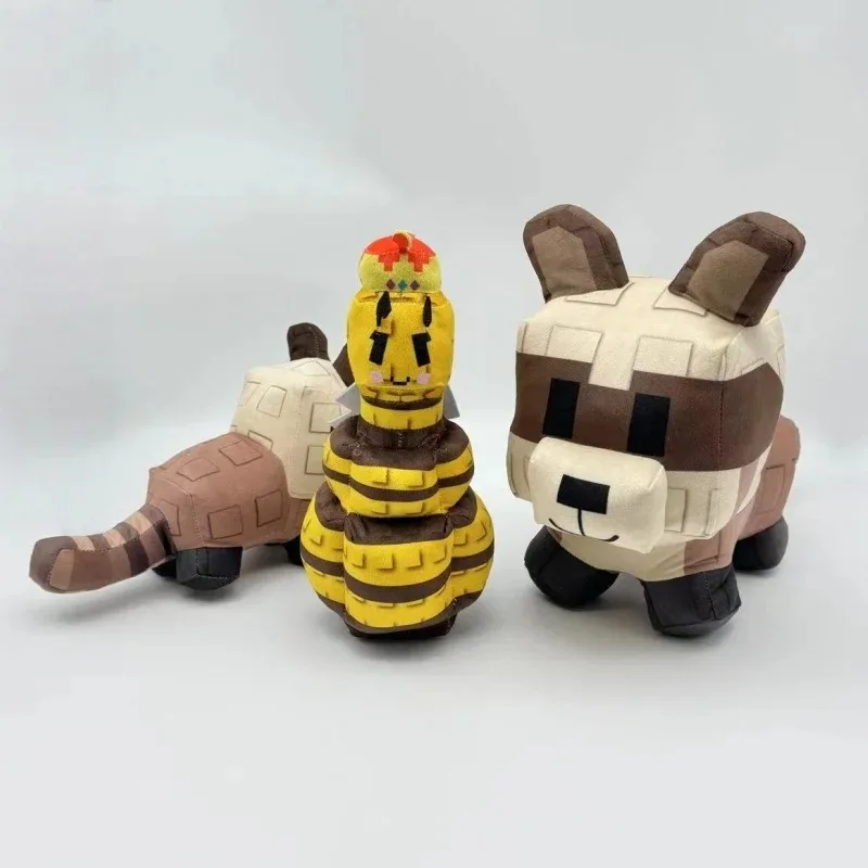 

28/40 см растет сад волк плюшевые игрушки игра мультфильм енот лиса мягкие куклы подушка мягкая игрушка Brinquedos подарки на день рождения