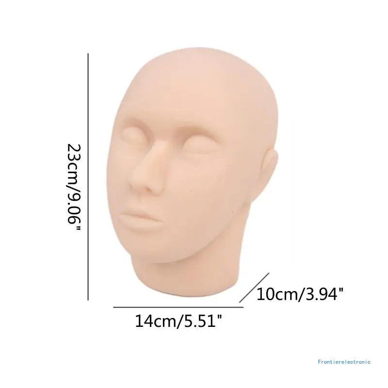 Injection Training Silicone Mannequin Face Model for Head Model for Doctor Esthetician Micro-Plastic Teaching DropShipping