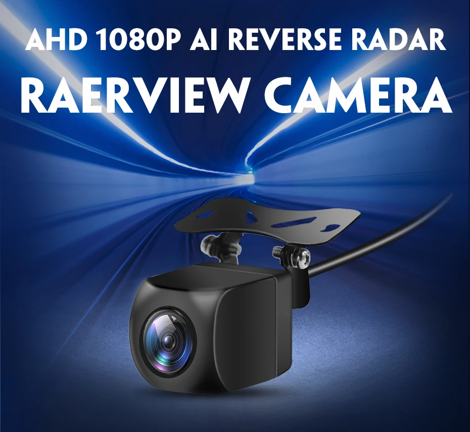 Auto-Rückfahrkamera AHD 1080P Radar-Alarm Wasserdicht 145° ° Weitwinkel-Rückfahrkamera mit KI-Intelligenz – Detail 2