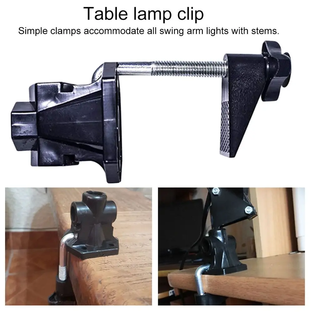 Fixed Portable For Mic Stand LED Hardware Light Accessories Desk Lamp Clip Light Holder Camera Flash Holder Bracket Clamp