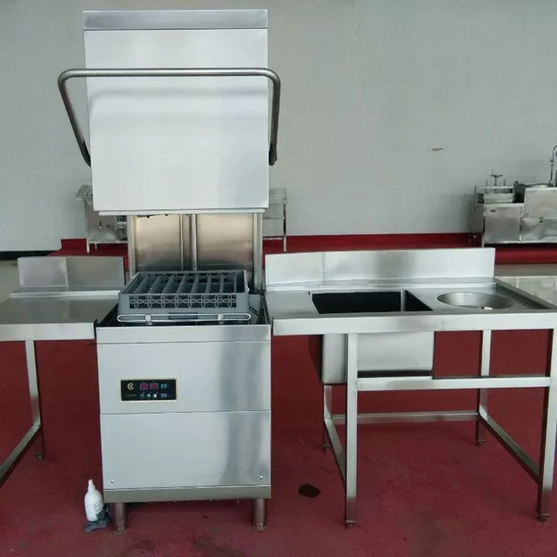 Obrázek 3: Průmyslový automatický dishwashers komerční kapuce dishwashers jsou inexpensive