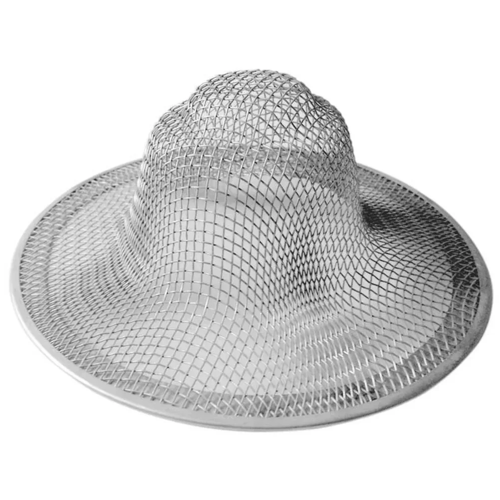 Nova pia da cozinha filtro de aço inoxidável flume filtro malha armadilha banheira lavatório diversos dreno buraco filtro cozinha gadget