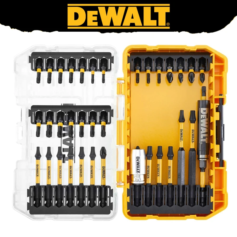 

Набор отверток DEWALT DT70732T FLEXTORQ, 37 шт., HSS, прочный, с футляром для хранения, насадки для инструментов
