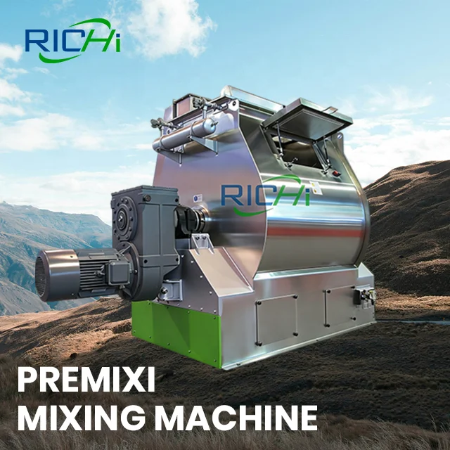 ATV&UTVRICHI Premix Feed Mixer - Multi-functional Cattle Poultry Chicken Feed Mixer Machine Price