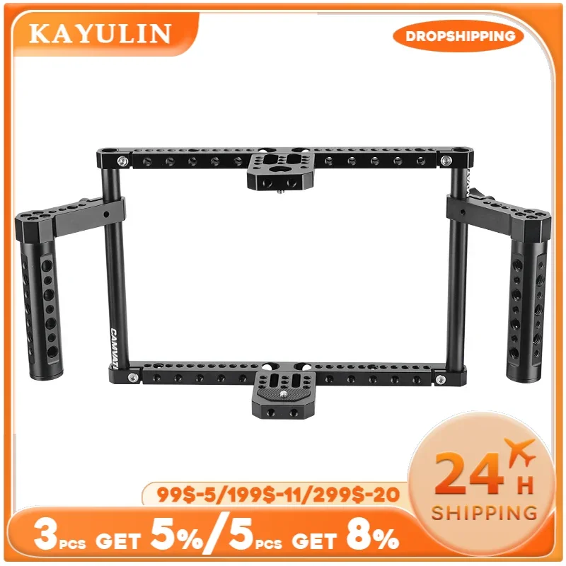 SZRIG Simple Monitor Cage Kit 172mm In Height For 7\