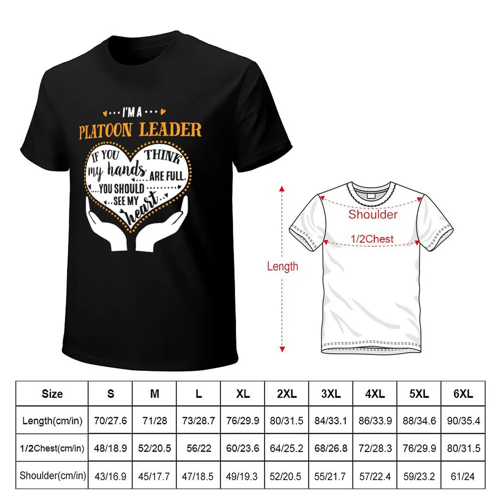 I'm A Platoon Leader - Proud Platoon Leader T-Shirt heavyweights tees funny t shirts for men