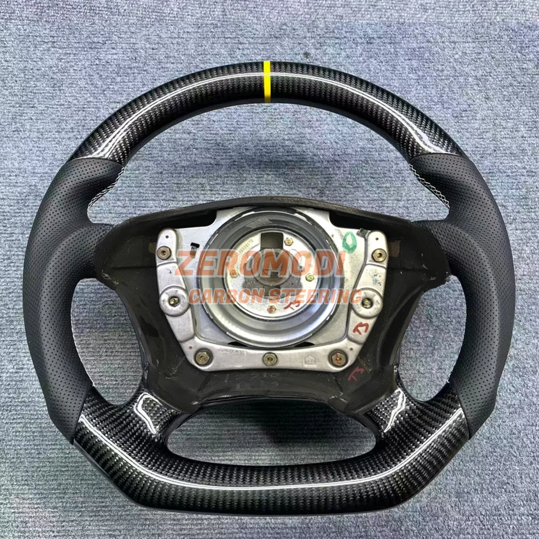 

Руль из карбона и кожи с плоским дном для Mercedes Benz W163 ML430 ML320 ML350