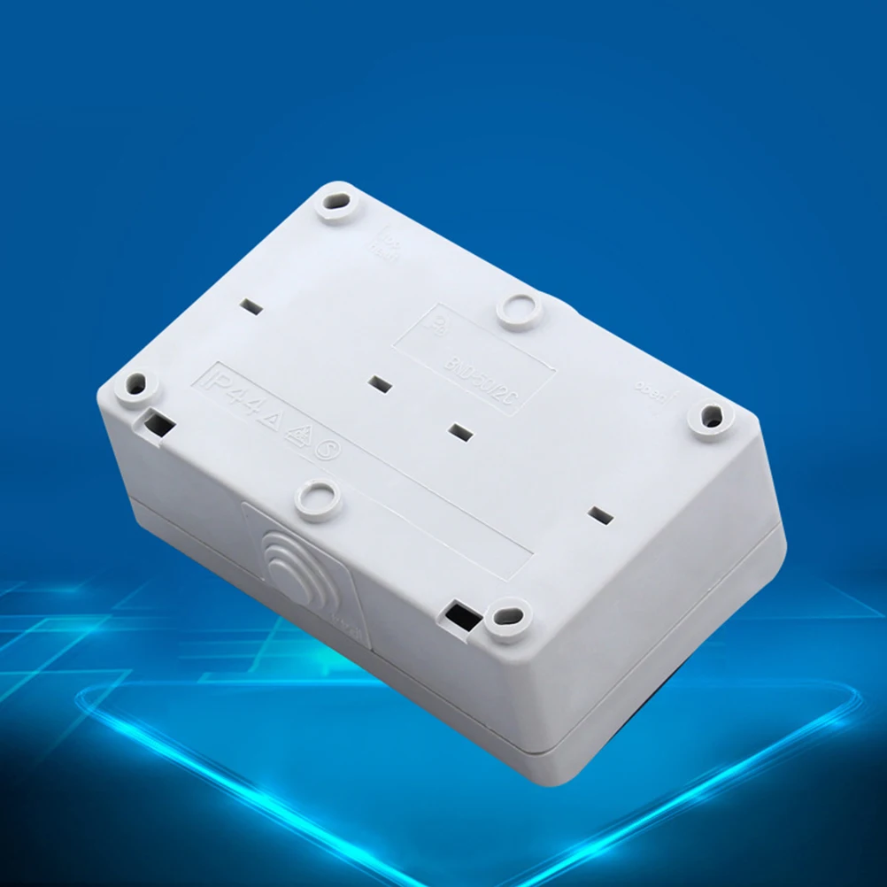 

Splash proof Power Socket 2 Jack Wall Sockets 250V 16A Port German Type Electrical Universal Home Hotel Use