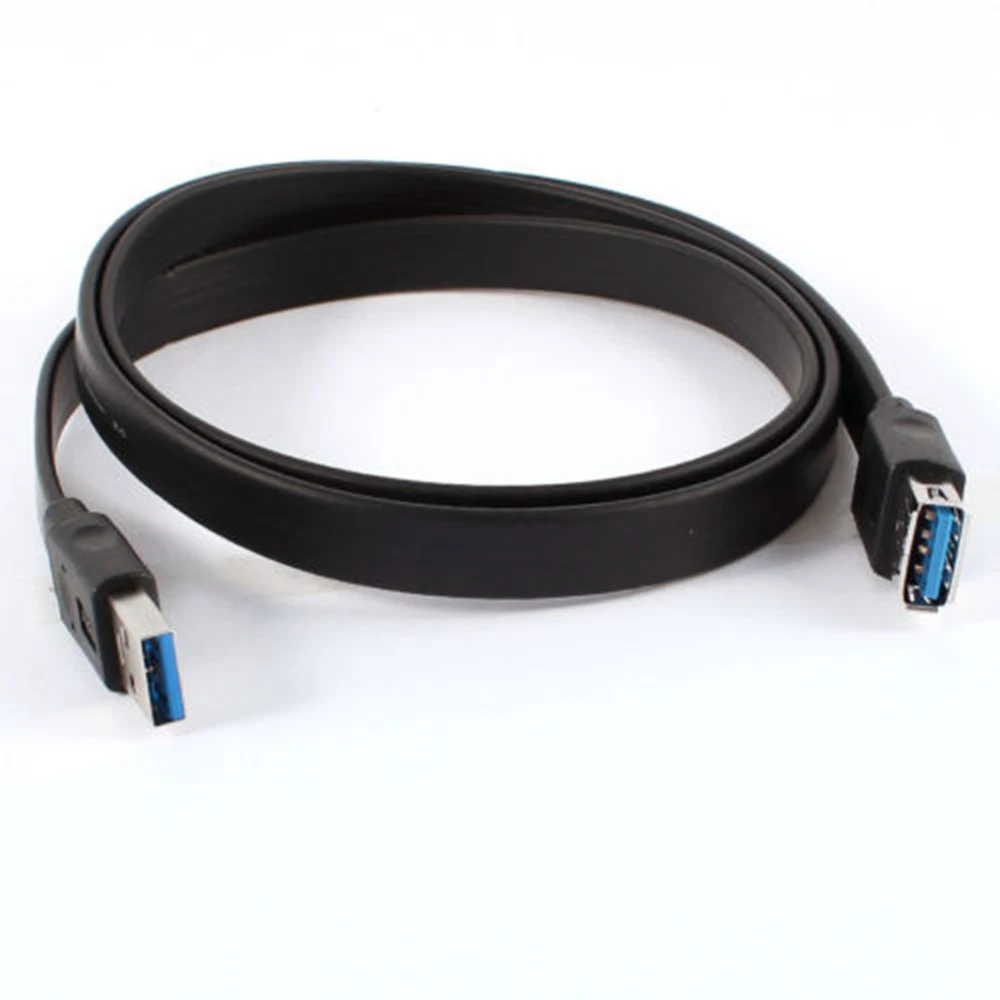 USB 3.0 extended cable data cable mouse keyboard camera connection cable male to female flat cable 0.6M 1M 1.5M