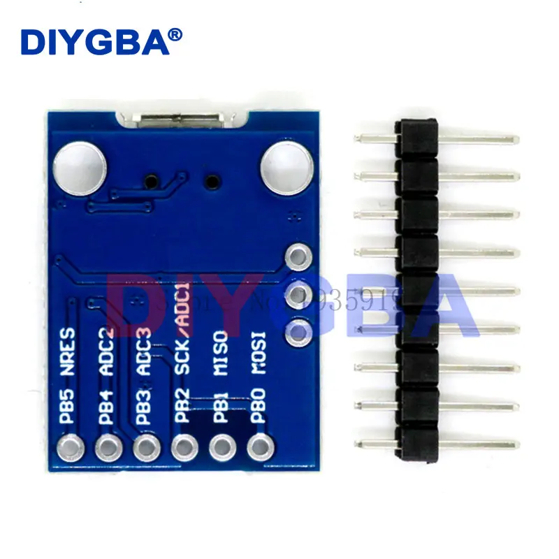 ATtiny ATtiny85 Digispark Kickstarter Micro USB Development Board Module For Arduino IIC I2C TWI SPI Low Power Microcontroller