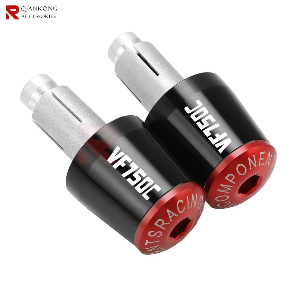 For HONDA VF750C VF750 VF 750 C 1994-2001 2002 2003 2004 2005 Motorcycle Handlebar Ends Slider Handle Bar Cap Cover End Plugs