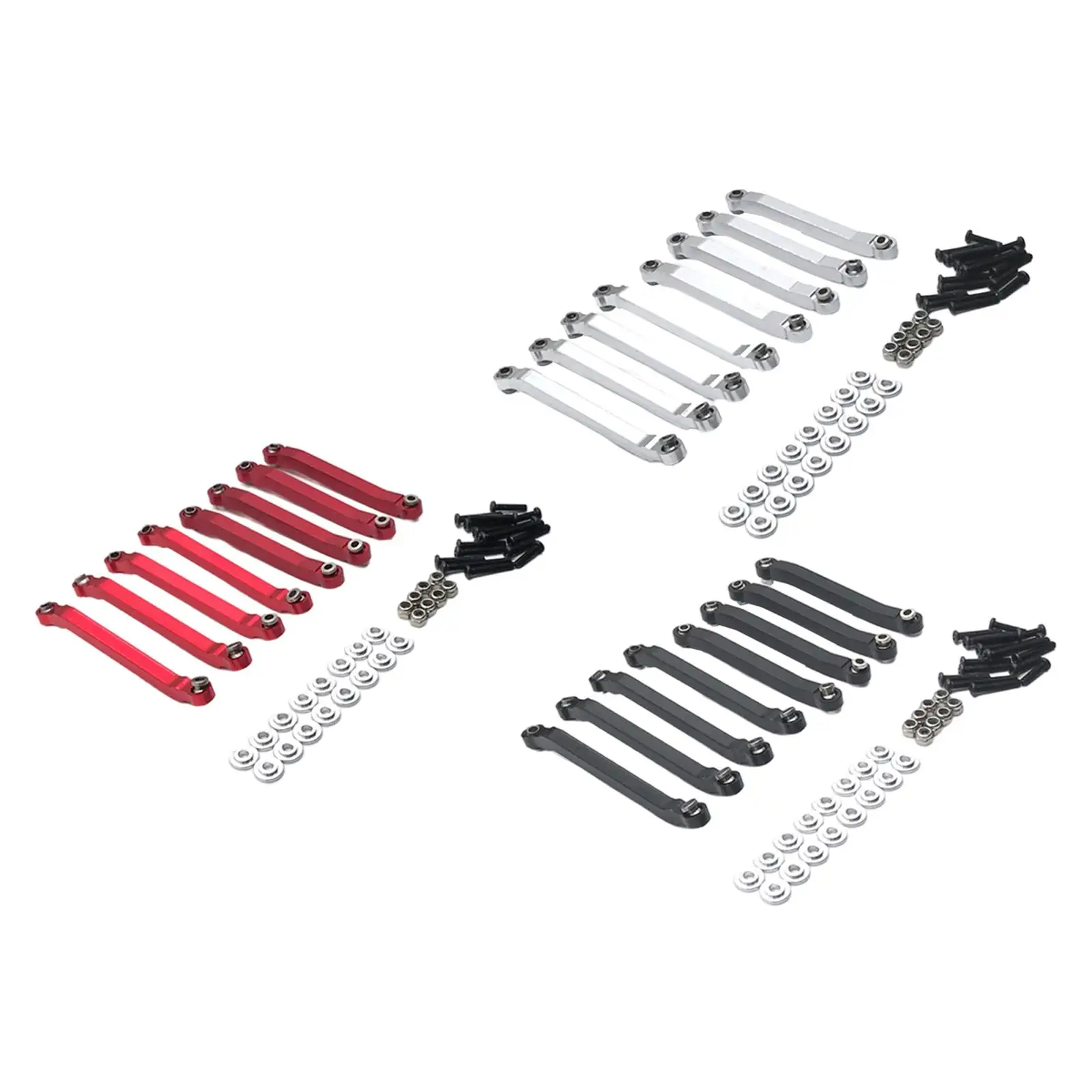 

8x 1/12 RC Pull Rod Tie Rod Upgrade 90 D91 D96 RC Car DIY Accs