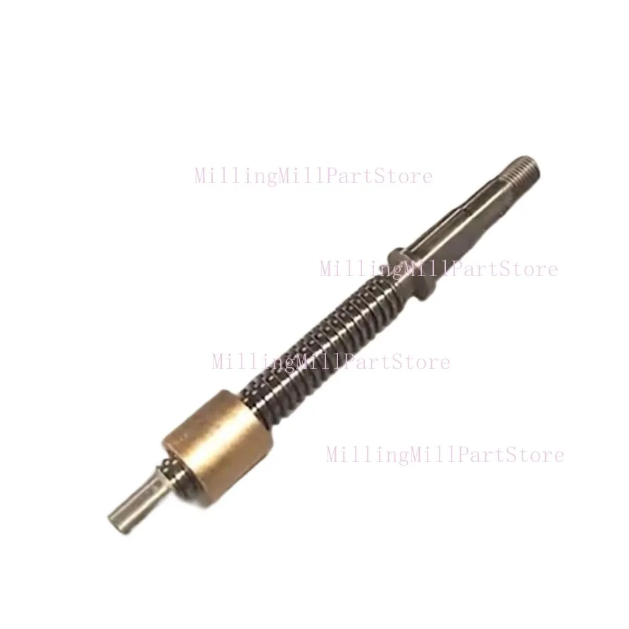 1 مجموعة مخرطة CNC جزء Tailstock الرصاص المسمار + الجوز C6132 / C6140A1 الطول الإجمالي 260 مللي متر T22 * 5 مللي متر