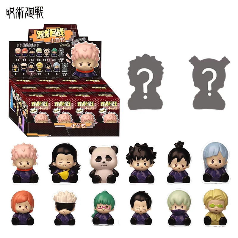 Jujutsu Kaisen Anime Coole Mode Niedliche Korn Blind Box Spiel Peripherie Puppen Set Up Geschenk Für Jungen Studenten Mystery Box Wholesa