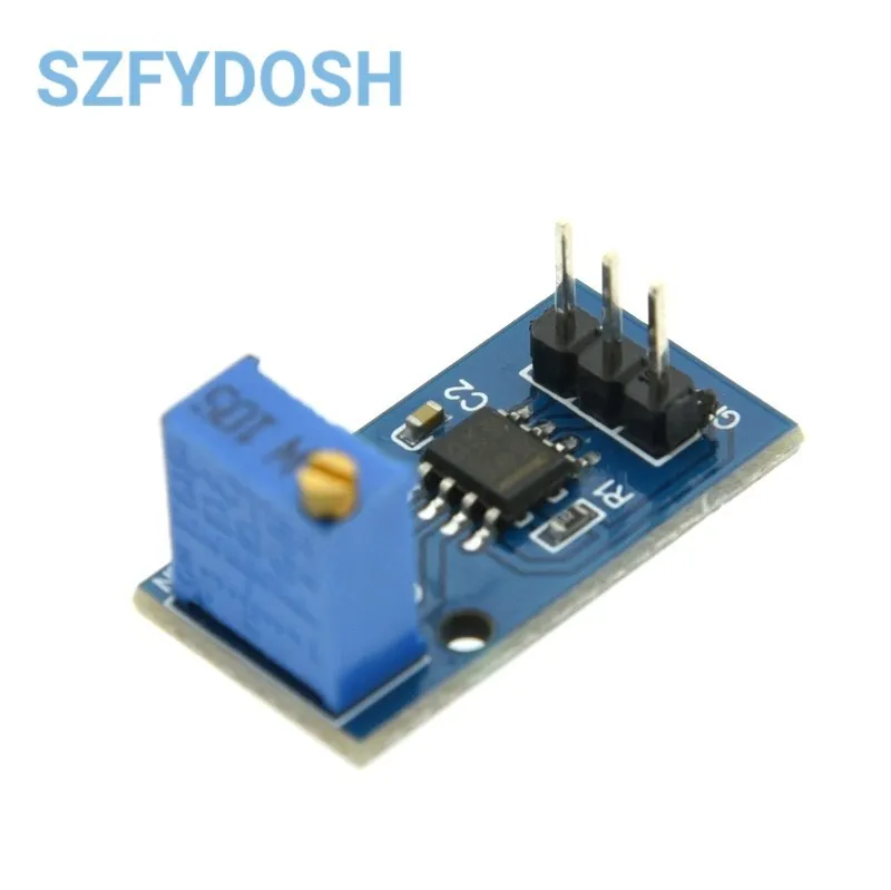 Ne555 adjustable frequency pulse generator module