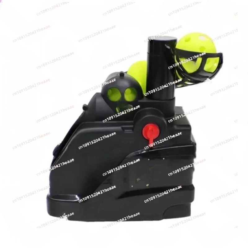 Suitable for Tennis Ball Machine Self-Help Practice Ball Dispenser Single with Ball Net Portable