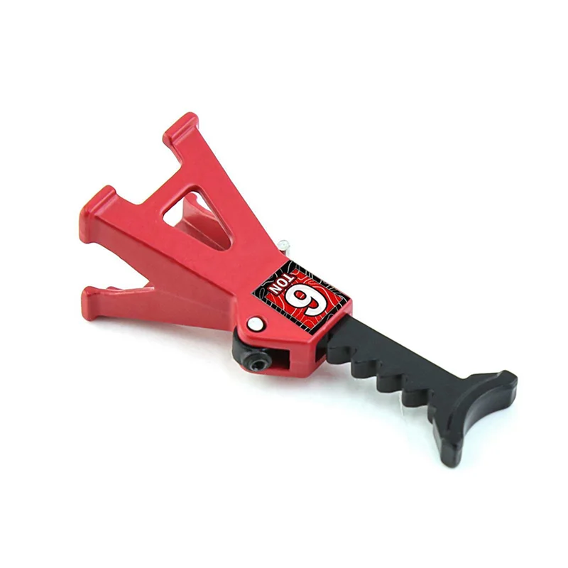 

【Flash Sale】4X For 1/24 SCX24 FCX24 RC Car Jack Stand Pair Rack Repairing Protective Stand Adapter Tire Change Toy Lift, Red