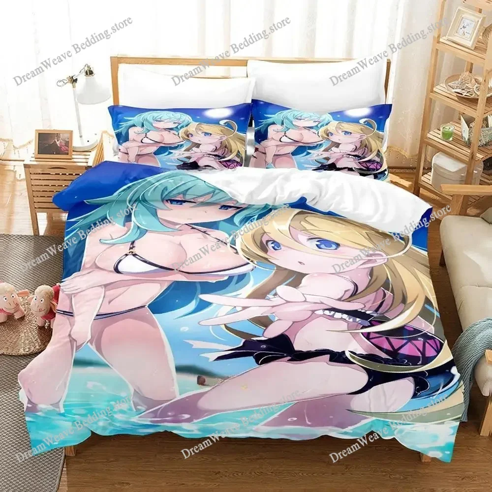Mary Skelter Finale Bedding Set Single Twin Full Queen King Size Bed Set Adult Kid Bedroom Duvet Cover Sets Game Bed Sheet Set74