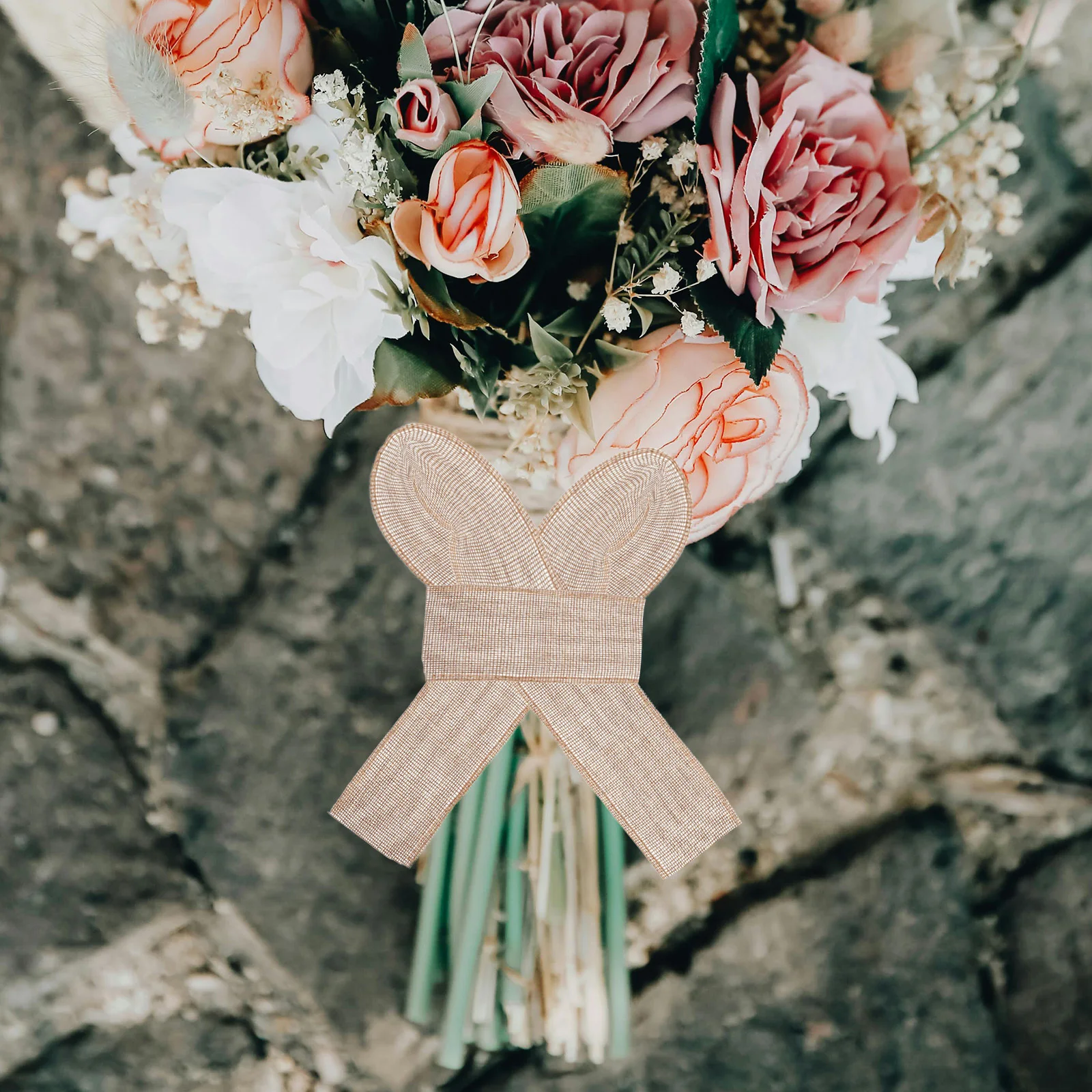 

4 Rolls Fabric Strips for Handmade DIY Decorations Wedding Party Favors Gift Packaging Decorative Tape Crafting