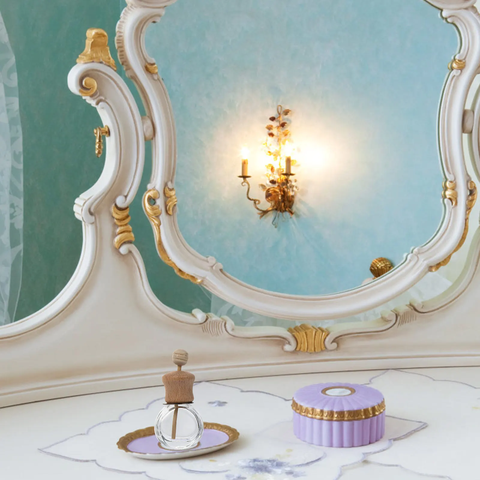 

3Pcs Empty Fragrance Bottle for Car Aroma Diffuser Reusable Aromatherapy Bottle Diffuser Vertical Horizontal Vent Compatible