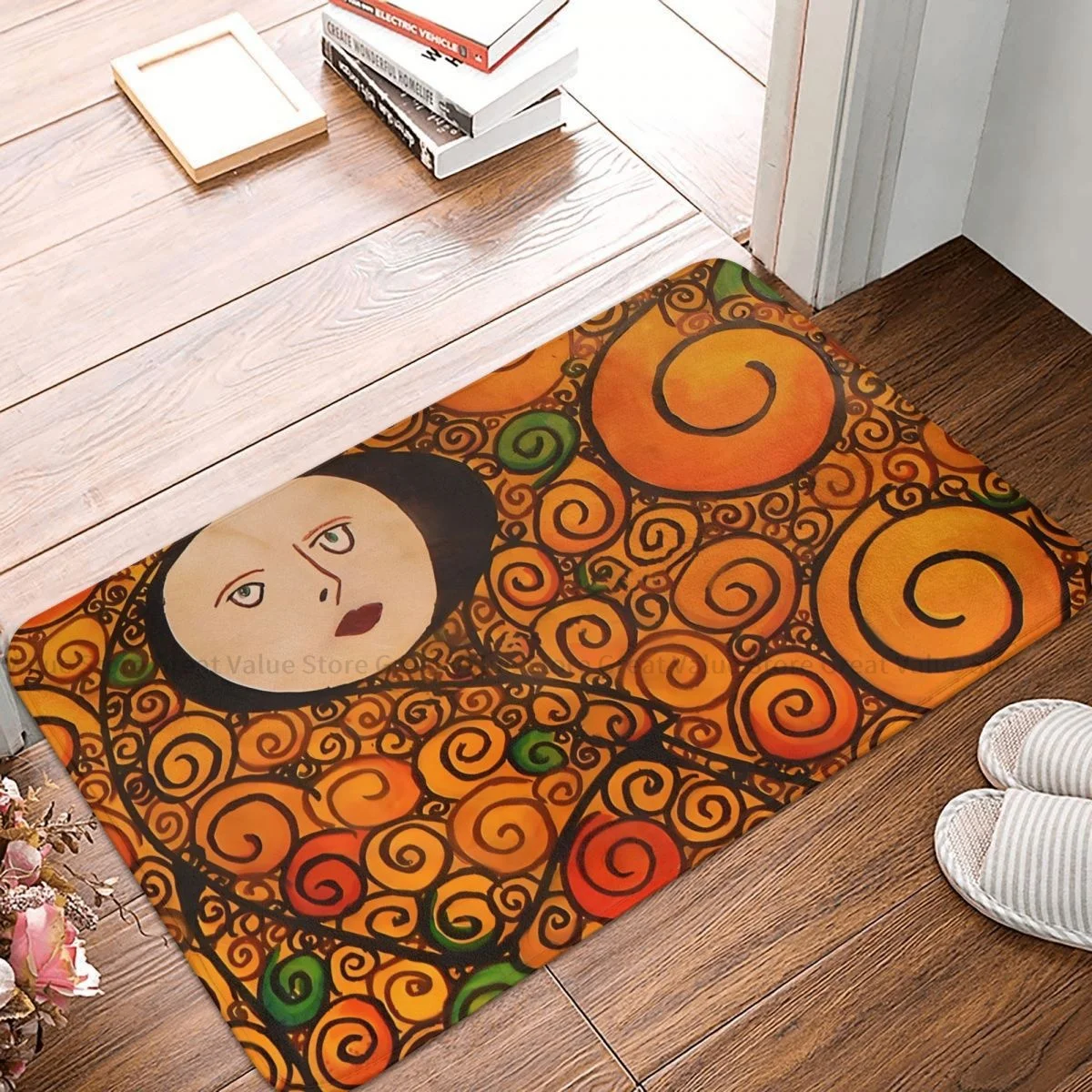 Gustav Klimt Patting Art Non-slip Doormat Colorful Bath Kitchen Mat Outdoor Carpet Indoor Modern Decor