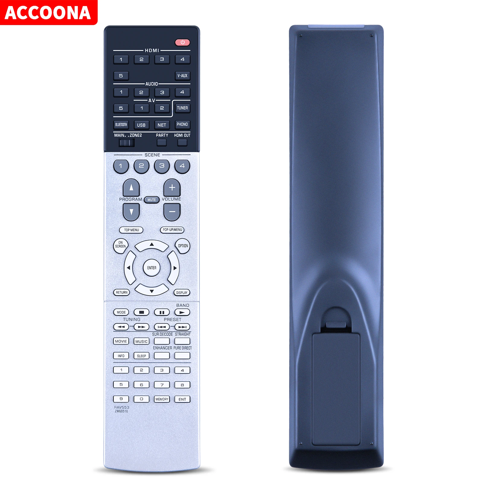 Remote Control For Yamaha AVENTAGE RAV553 ZW695100 RX-V683 RAV542 ZP601700 RX-AS710D RX-A1050 home theater Network AV Receiv