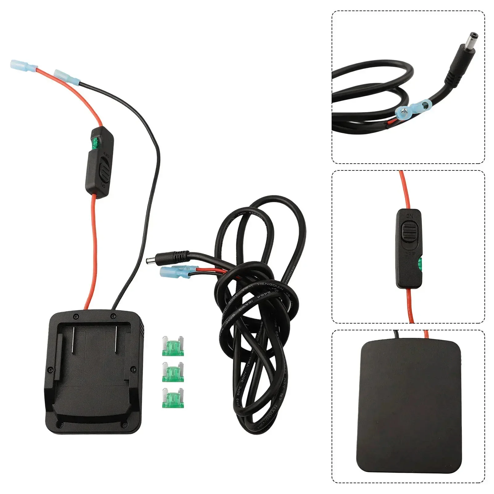Adaptor Baterai untuk Metabo BS18 SSD18 Dirancang untuk Koneksi Starlink Termasuk Fitur Keamanan dan Terminal Kawat Mudah