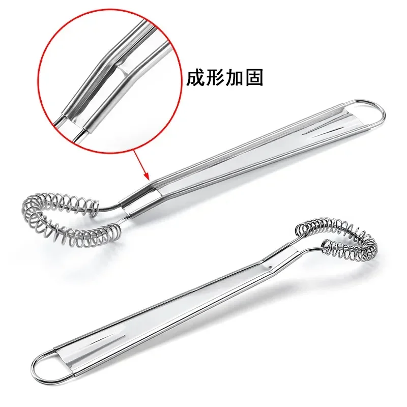 

1 Piece 20cm Stainless Steel Magic Hand Held Spring Whisk Mini Kitchen Eggs Sauces Mixer