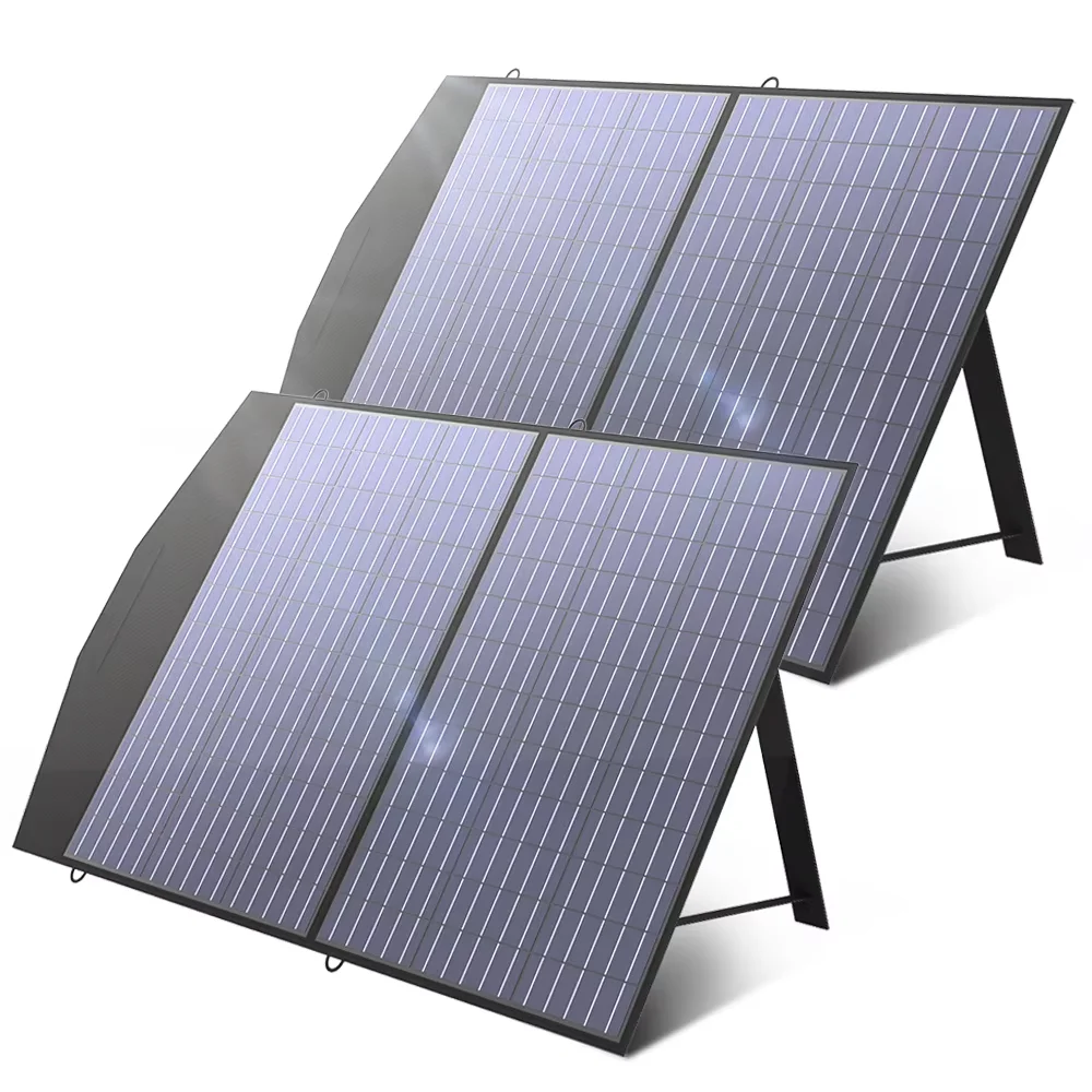 ALLPOWERS SP027 Opvouwbaar draagbaar zonnepaneel 100W / 200W zonne-batterijlader Outdoor noodstroomvoorziening voor krachtcentrale