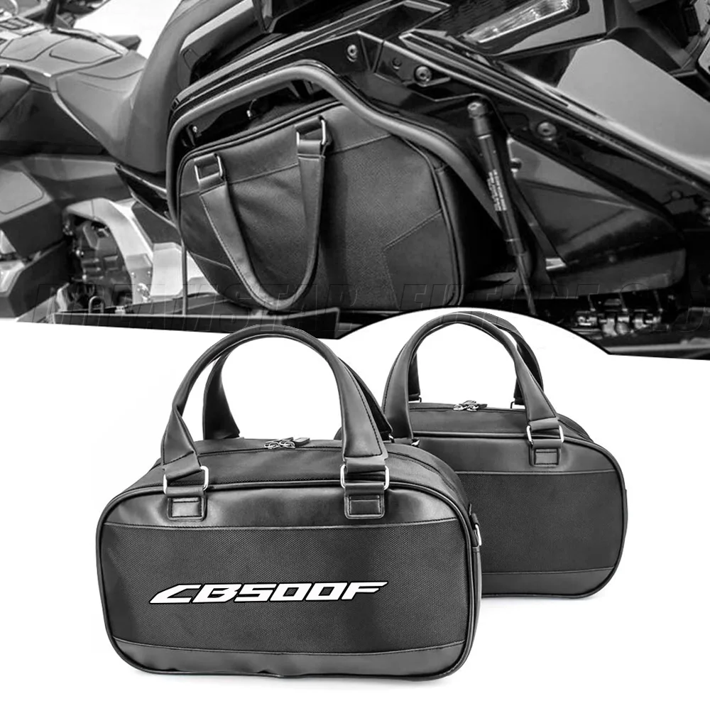 

For Honda CB500 CB 500F 500 F 2020 2021 2022 2023 Motorcycle Trunk Saddlebag Saddle bags Liner Set Inner Bag Side Case