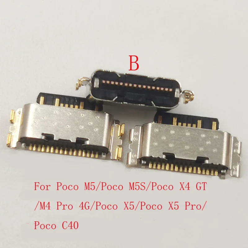 Connecteur de port de charge USB pour Xiaomi, chargeur S6, prise pour Redmi Note 12, 12T Plus, Note12, écouteurs M5, M5S, Tage, figurine Pro X5, C40, 5-50 pièces